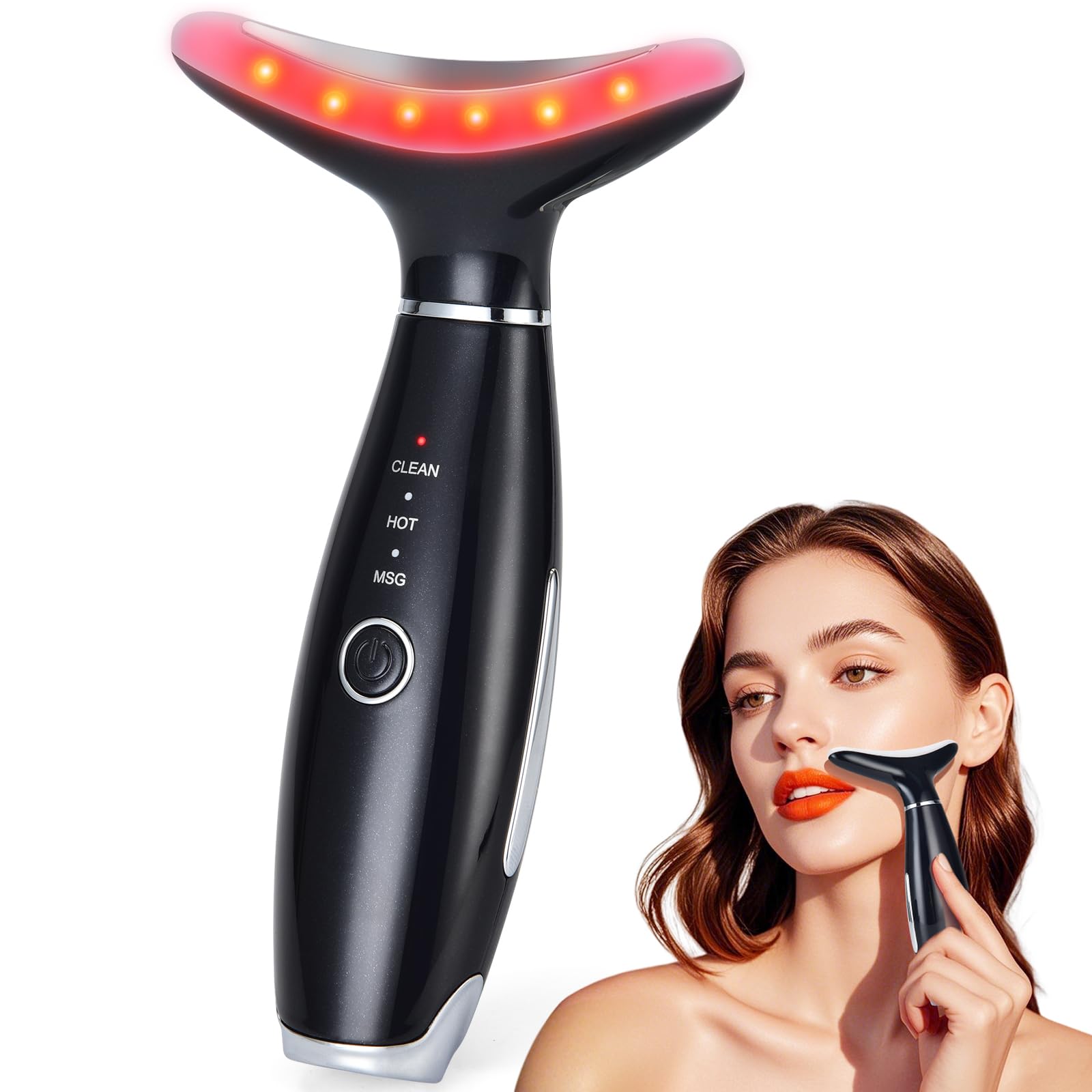 Amazon.com: LATME Facial Massager,Neck Face Massager Tool,3 Mode